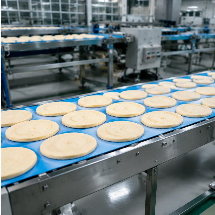 High productivity food processing line
